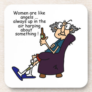 Women Are Like Angels Coaster