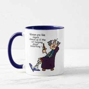 Women Are Like Angels Mug