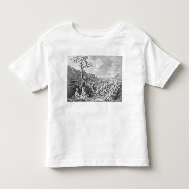 Women at Quern and Luaghad with view Talyskir Toddler T-Shirt (Front)