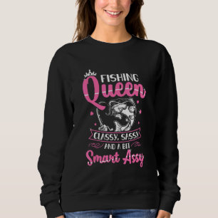 Women Bass Fishing Women Girls Fish Women Fishing Sweatshirt