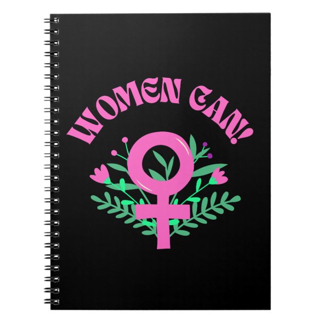 Women Can Feminist Notebook (Front)