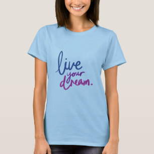 women casual white fell free quote t-shirt