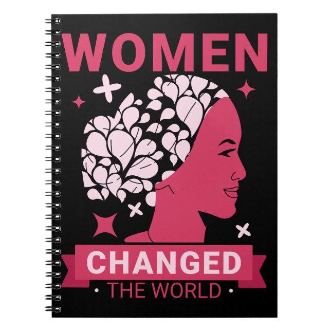 Women Changed The World Feminist Notebook (Front)