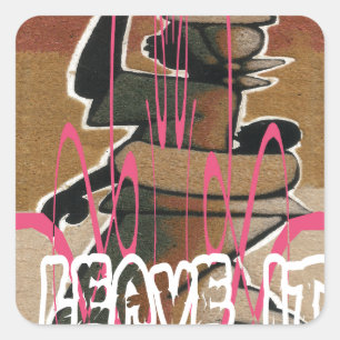 Women & children Life is not fair; get used to it. Square Sticker