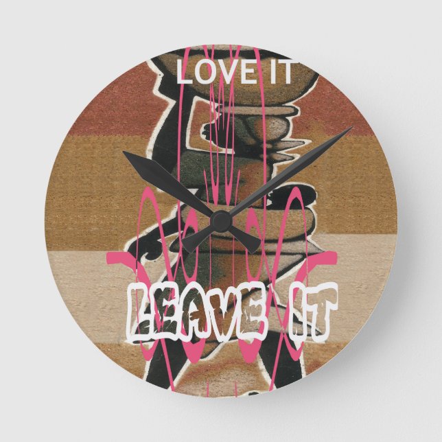 Women & children round clock (Front)