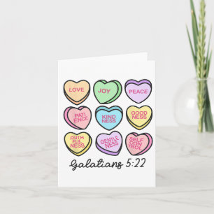 Women Christian Valentine Galatians Conversation H Card