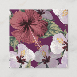 Women clothing square business card