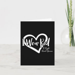 Women Costume Aka Pink Goes Red For Heart Health A Card