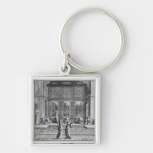Women dancing in the Harem Key Ring