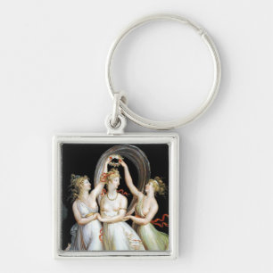 Women Dancing Key Ring
