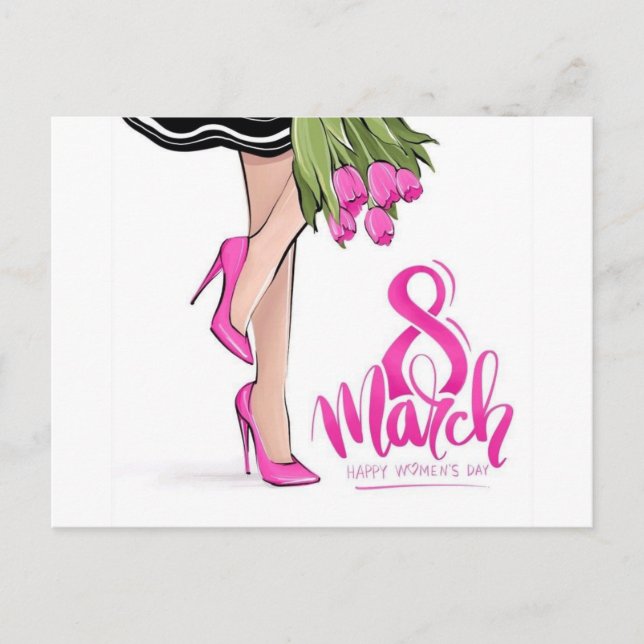 women day postcard (Front)