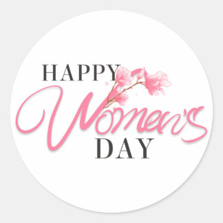 Women day sticker