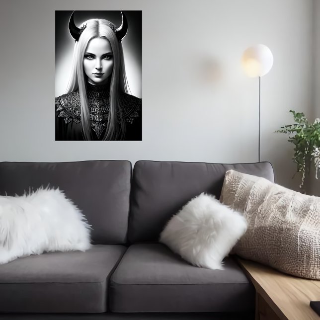 Women demon Lord | AI Art Poster (Creator Uploaded)