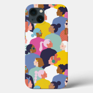 Women Diversity - Women of Various Race iPhone 13 Case