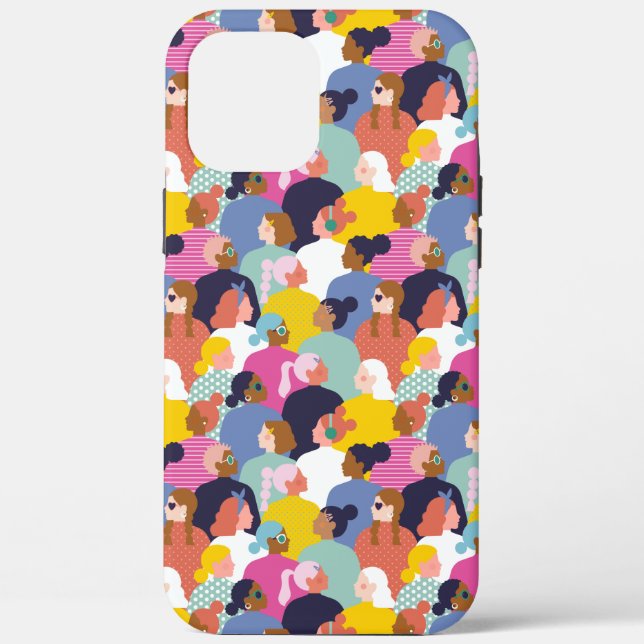 Women Diversity - Women of Various Race Case-Mate iPhone Case (Back)