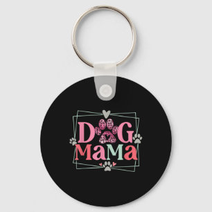 Women Dog Mama Dog And Cat Mum Furmama Mothers Day Key Ring