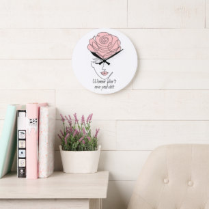 Women Don't Owe You Wall Clock