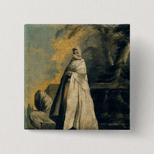 Women Draped in White 15 Cm Square Badge