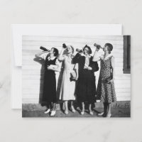 Women Drinking Beer Old Photography Vintage Beer 