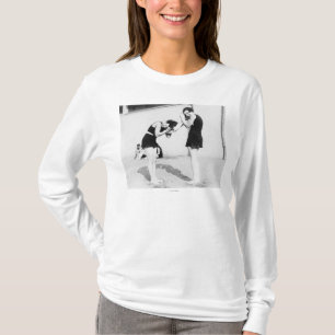 Women Drying their Hair at the Beach T-Shirt