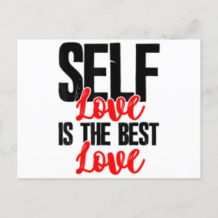 Women Empowerment Tshirts - Self Love Is The Best Holiday Postcard
