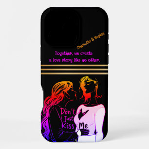 Women enjoying a moment of fun iPhone 16 pro max case