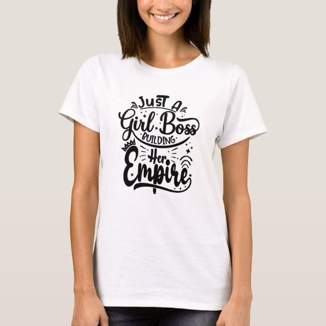 women entrepreneur | lady boss | women's success T-Shirt (Front)