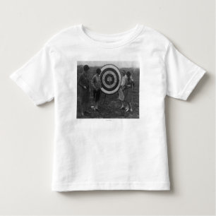 Women examining Archery Target Photograph Toddler T-Shirt