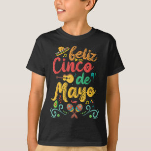 Women Feliz Cinco De Mayo Fiesta Mexican Party 5 D T-Shirt