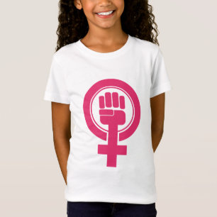 Women Fist Resist Symbol T-Shirt