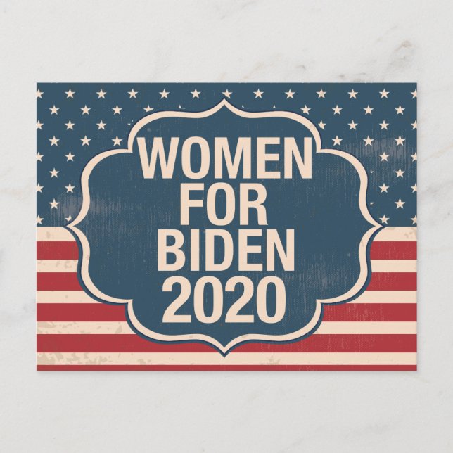 Women for Biden 2020 Postcard (Front)