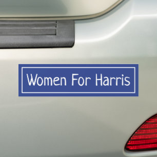 Women For Kamala Harris 2024 Bumper Sticker