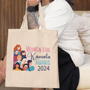 Women for Kamala Harris 2024 Election Tote Bag