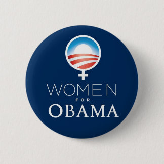 Women_for_Obama_Button 6 Cm Round Badge