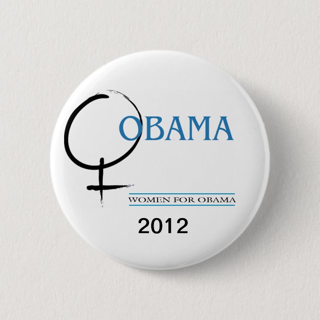 Women for Obama pin (Front)