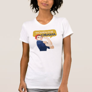 Women for Obama Retro T-Shirt