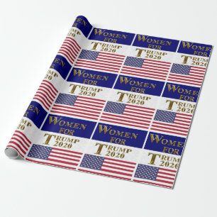 WOMEN FOR TRUMP 2020 WRAPPING PAPER