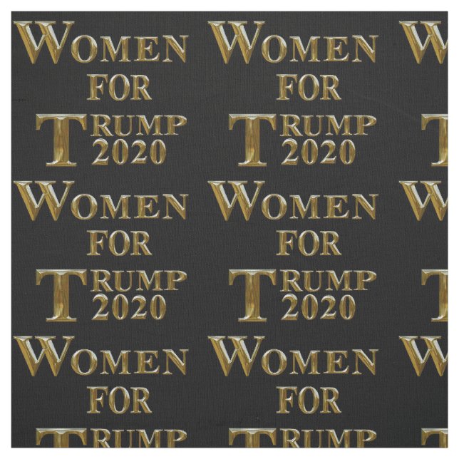 WOMEN FOR TRUMP FABRIC (Swatch)