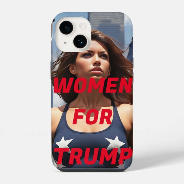 WOMEN FOR TRUMP iPhone CASE (Back)
