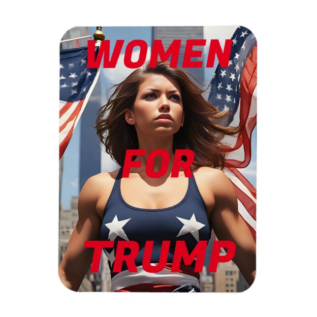 WOMEN FOR TRUMP MAGNET (Vertical)