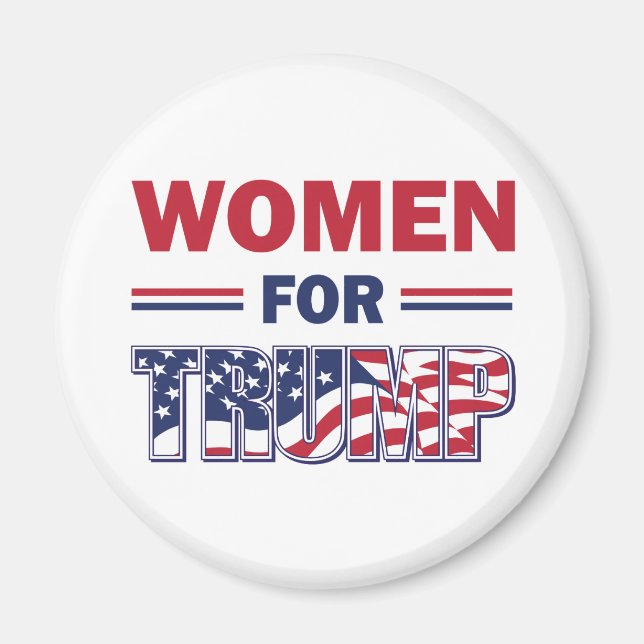 Women for Trump Magnet (Front)