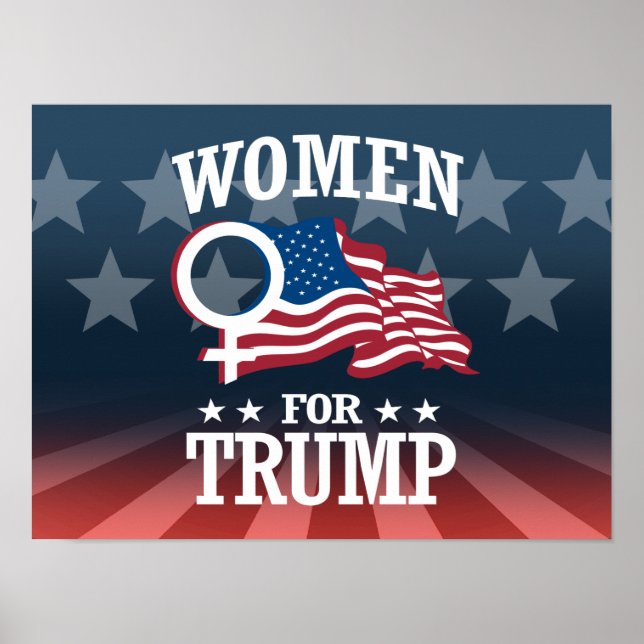 WOMEN FOR TRUMP POSTER (Front)