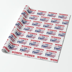 Women for Trump - Trump 2020 Wrapping Paper