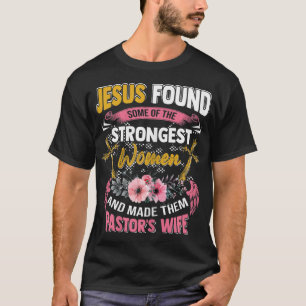 Women Funny Christian Appreciation Pastor's Wife G T-Shirt
