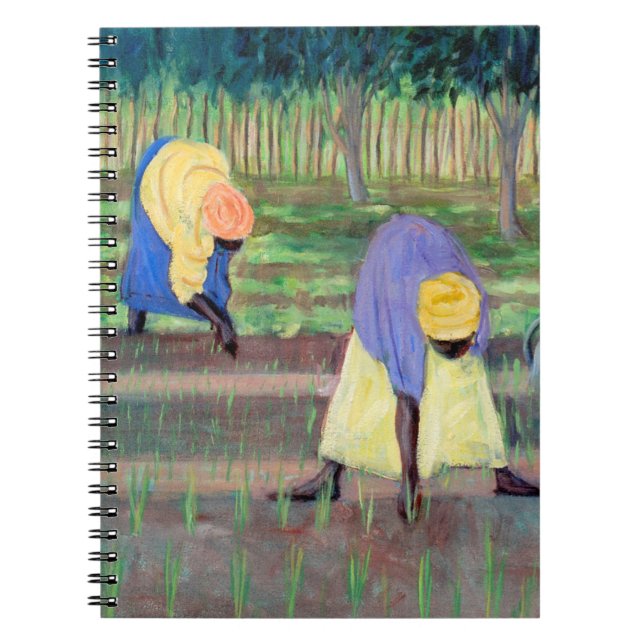 Women Gardening 2005 Spiral Notebook (Front)