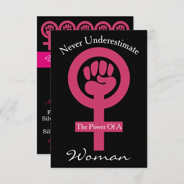 Women Gather & Brainstorm Invitation (Front/Back)