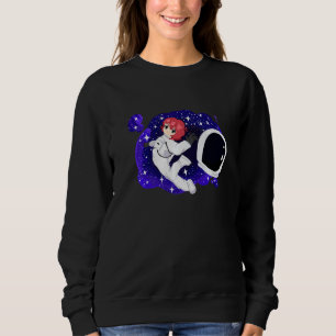 Women & Girls Galaxy  Astronaut in the Galaxy Sweatshirt