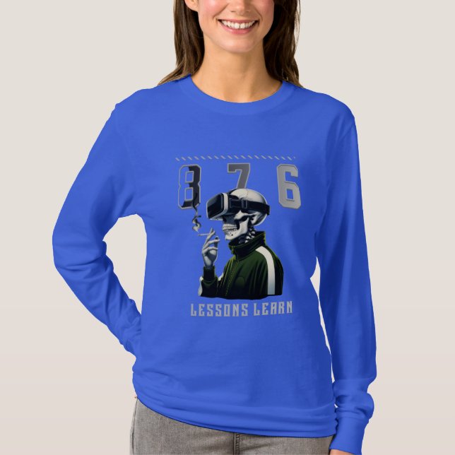 Women Gorilla Boss Lessons Learn Long Sleeve  T-Shirt (Front)