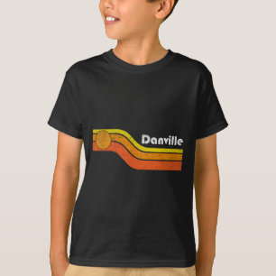 Women Graphic Danville Vintage 70s 80s Retro T-Shirt