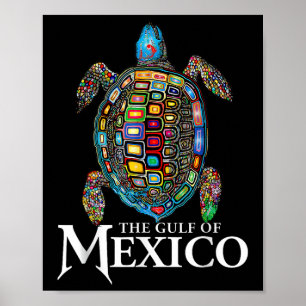 Women Gulf Of Mexico Forever Mexican Souvenir Sea  Poster
